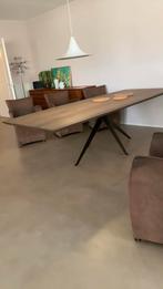 Eetkamertafel  deens ovaal 260 cm 1 jaar oud. Vesta, Huis en Inrichting, Ophalen, 100 tot 150 cm, 200 cm of meer, Zo goed als nieuw