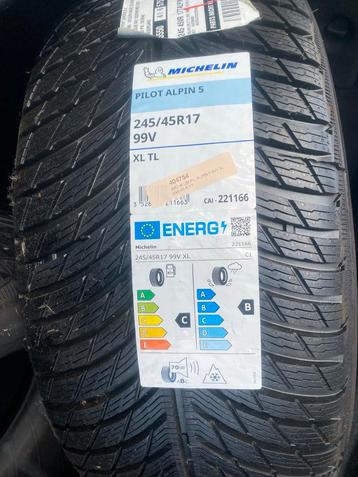 Michelin Pilot Alpin 5 245/45 R17 Winterbanden Nieuw beschikbaar voor biedingen