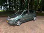 Renault Scénic 2.0 16V Privilège Luxe 99KW 2003 Groen EXPORT, 1998 cc, 74 €/maand, Beige, Leder en Stof