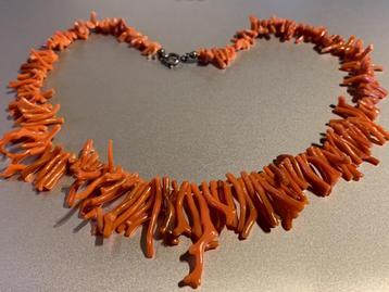 Bloedkoraal collier, ketting, Sardinië, Middellandse Zee ITA beschikbaar voor biedingen