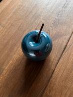 Decoratieve Appel - Blauw, Overige materialen, Schaal, Rond, Ophalen of Verzenden