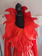 rode jurk duivel  Halloween  maat 38, Ophalen of Verzenden, Zo goed als nieuw, Maat 38/40 (M), Carnaval