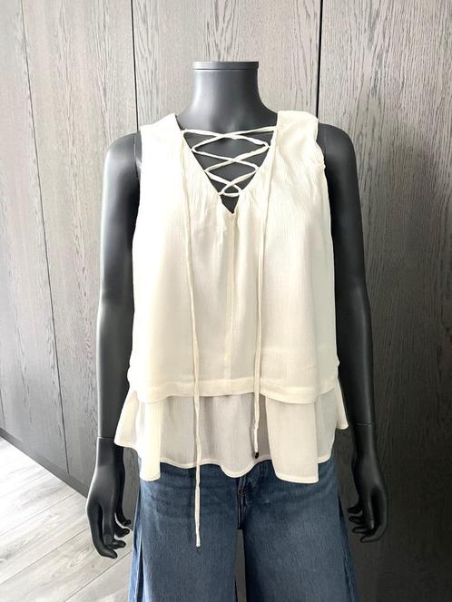 Nieuw! BONOBO - beige bloes - 40 (L), Kleding | Dames, Blouses en Tunieken, Nieuw, Maat 38/40 (M), Beige, Verzenden