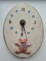 Lief Klokje met Beertje - Heine Studio Handwerk, Huis en Inrichting, Ophalen, Gebruikt, Analoog, Wandklok