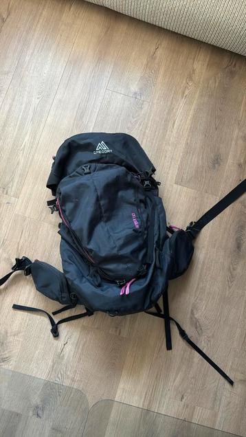 Backpack Gregory Amber 60 L incl. gratis regenhoes daypack beschikbaar voor biedingen