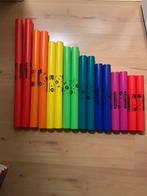 Boomwhackers - 2 sets - Weinig gebruikt, Muziek en Instrumenten, Percussie, Ophalen of Verzenden, Zo goed als nieuw, Melodische percussie
