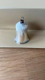 Kerstbal glazen kerstklokje, Ophalen of Verzenden, Gebruikt