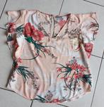 Zalmkleurige blouse met print, maat 40 (B.Young/Bon a Parte), Kleding | Dames, Ophalen of Verzenden, Zo goed als nieuw, Maat 38/40 (M)