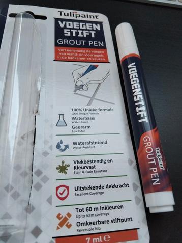 Voegenstift wit beschikbaar voor biedingen