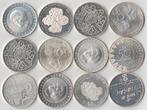 50 Gulden Nederland 12 stuks, Postzegels en Munten, Munten | Nederland, Verzenden, Koningin Beatrix, Zilver, Losse munt