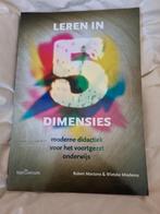 Robert J. Marzano - Leren in 5 dimensies, Ophalen of Verzenden, Zo goed als nieuw, HBO, Robert J. Marzano