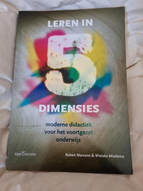 Robert J. Marzano - Leren in 5 dimensies, Boeken, Studieboeken en Cursussen, Zo goed als nieuw, HBO, Ophalen of Verzenden