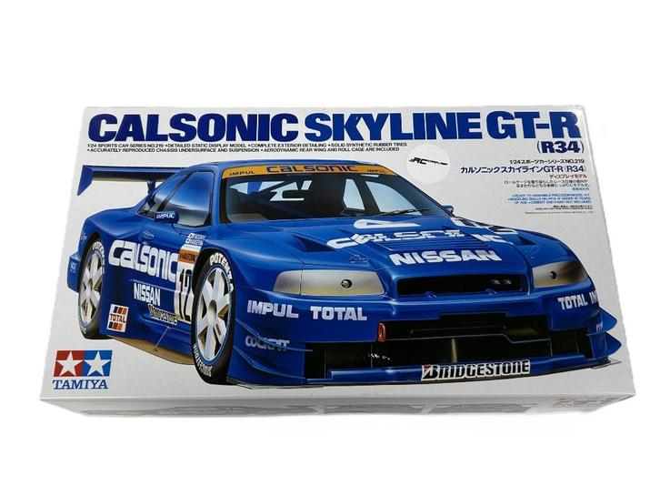 Tamiya 24184 1/24 Calsonic Skyline GT-R (R33), Hobby en Vrije tijd, Modelbouw | Auto's en Voertuigen, Nieuw, Auto, Groter dan 1:32