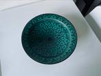 Keramieken Marokkaanse schaal, 35 cm, groen, Ophalen
