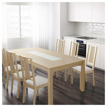 IKEA djuv tafel 236x108x75cm