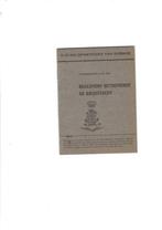 Reglement betreffende de krijgstucht 16 blz uit 1965, Ophalen of Verzenden, Zo goed als nieuw, Algemeen