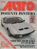 Autovisie 3 1985 : Mercedes Benz 230E - Subaru Leone 1.8 GL, Ophalen of Verzenden, Gelezen, Algemeen