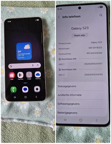 Samsung Galaxy S23 3x optische zoom  IP68 Nieuwstaat & Hoes beschikbaar voor biedingen