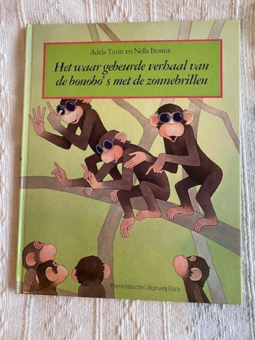 Het waar gebeurde verhaal van de bonobo's met de zonnebrille, Boeken, Kinderboeken | Jeugd | onder 10 jaar, Gelezen, Fictie algemeen