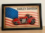 Groot Harley Davidson houten bord, Ophalen of Verzenden, Zo goed als nieuw, Reclamebord