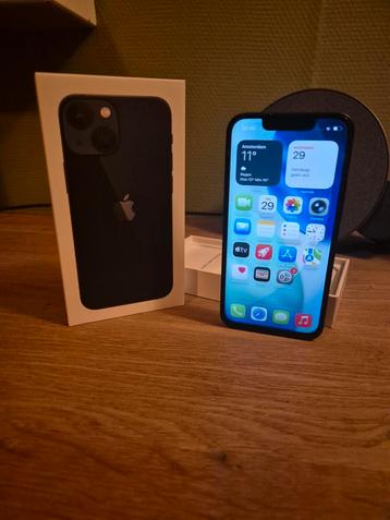 iPhone 13 Mini 128GB Midnight - Als nieuw! beschikbaar voor biedingen