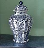 Delfts Blauw pot met deksel, Antiek en Kunst, Ophalen of Verzenden
