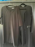 Stijlvol jurkje & vest Angelle Milan XL/XXL, Angelle Milan, Verzenden, Zwart, Maat 42/44 (L)