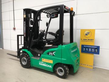 HANGCHA vorkheftrucks/pallettrucks/hoogwekers op voorraad! beschikbaar voor biedingen