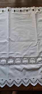 Valletjes gordijnen, Wit, 150 tot 200 cm, Nieuw, Ophalen of Verzenden