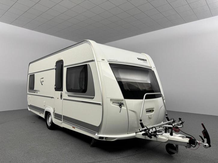 Fendt Saphir 495 SF Mover Fdrager INCL. STALLING, Caravans en Kamperen, Caravans, Bedrijf, tot en met 4, Rondzit, Fendt, Vast bed