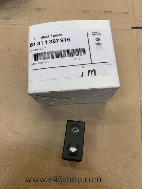 SCHUIFDAK SCHAKELAAR BMW E36 BMW Z3 OE 61311387916, Auto-onderdelen, Ruiten en Toebehoren, BMW, Nieuw, Ophalen of Verzenden