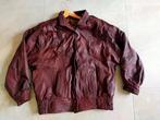 VINTAGE LEREN JAS LEATHER RETRO MID CENTURY SPACE AGE 90 80, Ophalen of Verzenden, Overige typen