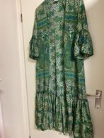 Bohemian Silk green blue kimono dress 36/38 -40/42, Maat 38/40 (M), Nieuw, Ophalen of Verzenden, Onder de knie