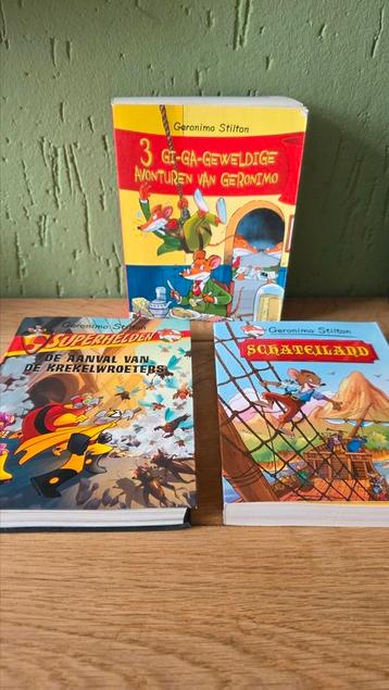 Geronimo Stilton boeken  beschikbaar voor biedingen