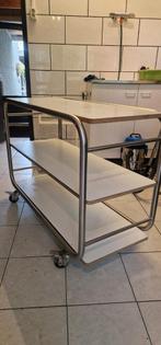 Ziekenhuis-Medicijn kar of rijdende bar, Huis en Inrichting, Barren, Ophalen, Zo goed als nieuw