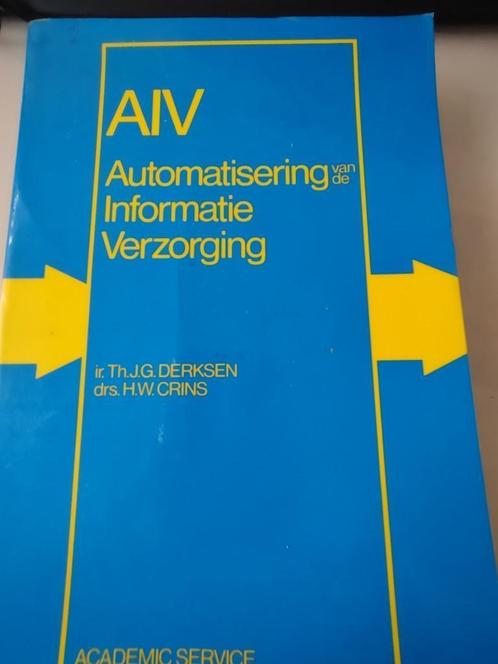 AIV Automatisering Informatie Verzorging, Academic Service, Boeken, Schoolboeken, Gelezen, Informatica en Computer, Overige niveaus