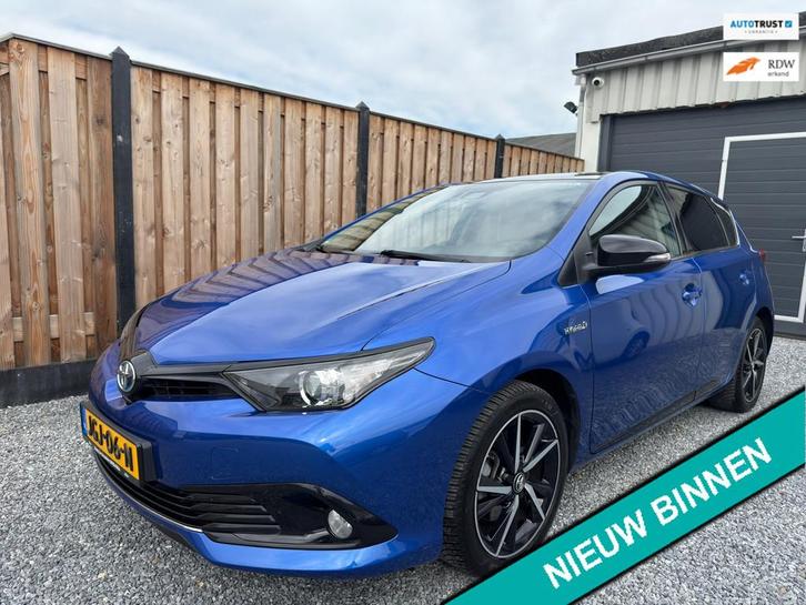 Toyota Auris 1.8 Hybrid Dynamic Automaat | Cruise | Clima, Auto's, Toyota, Bedrijf, Te koop, Auris, ABS, Achteruitrijcamera, Airbags