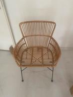 Rotan stoelen - set van 2 (Sumatra, naturel/zwart), Ophalen, Gebruikt, Twee, Bruin