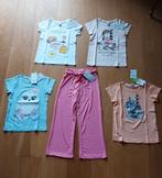 Kledingpakket meisje zomer maat 122, Kinderen en Baby's, Kinderkleding | Maat 122, Ophalen of Verzenden, Nieuw, Meisje