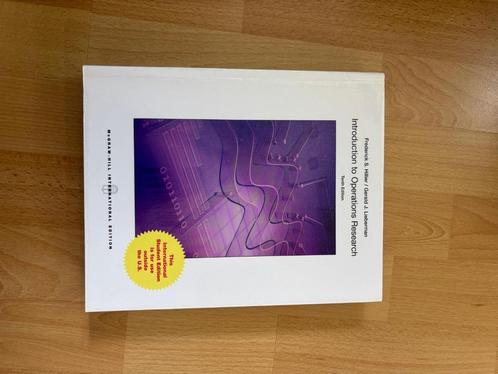 introduction to operations research (econometrie jaar 1), Boeken, Studieboeken en Cursussen, Nieuw, WO, Beta, Ophalen of Verzenden