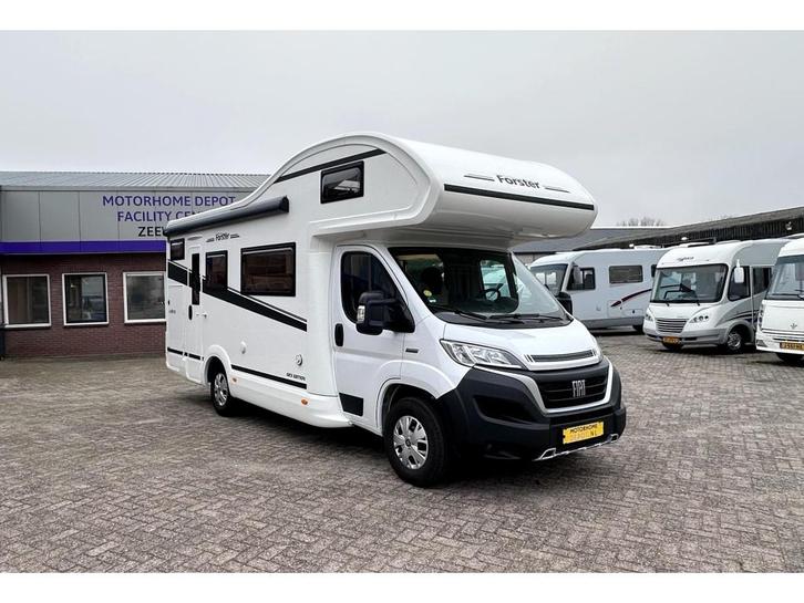 Forster A699 VB Luxe Plus, Caravans en Kamperen, Campers, tot en met 6, Overige merken, Fiat, Diesel, Handgeschakeld, Treinzit