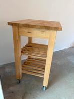 Ikea Loshult roltafel, Ophalen, 50 tot 100 cm, Zo goed als nieuw, Minder dan 100 cm