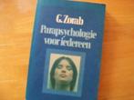 Parapsychologie voor iedereen, Boeken, Ophalen of Verzenden, Zo goed als nieuw, Achtergrond en Informatie, G.Zorab
