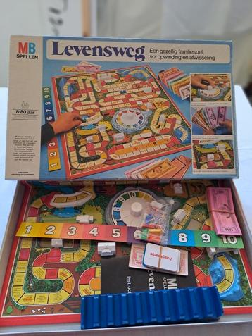 Spel Levensweg oude editie compleet izgs beschikbaar voor biedingen