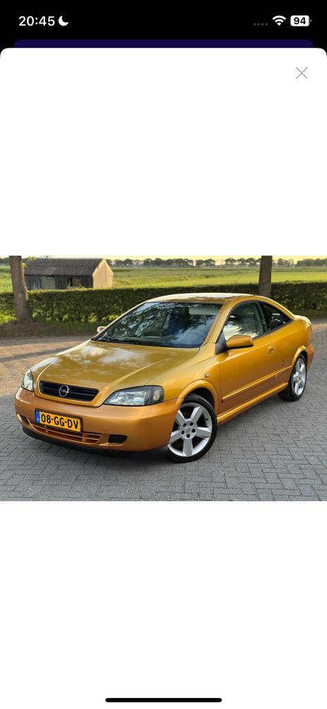 Opel Astra 1.8 I 16V Coupe 2000, Auto's, Opel, Particulier, Astra, Benzine, Coupé, Handgeschakeld, Origineel Nederlands, Overige kleuren