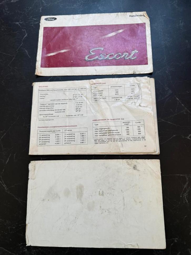 boek auto Handleiding Ford Escort 1969 instructieboekje, Auto diversen, Handleidingen en Instructieboekjes, Ophalen of Verzenden