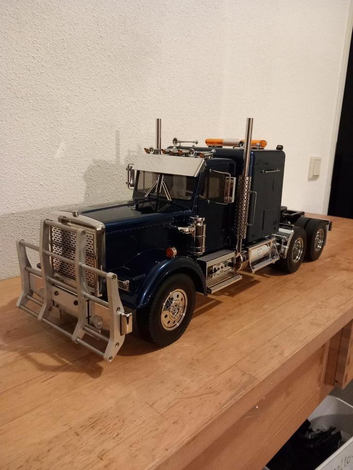 Tamiya King hauler met mfc01, Hobby en Vrije tijd, Modelbouw | Radiografisch | Auto's, Zo goed als nieuw, Ophalen