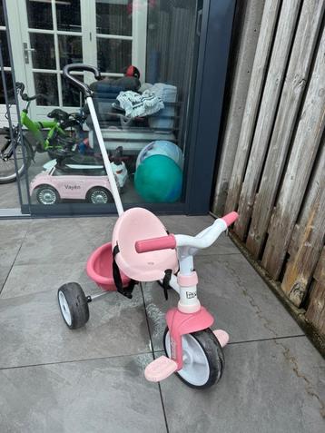 Smoby Be Move Roze - Driewieler met duwstang beschikbaar voor biedingen