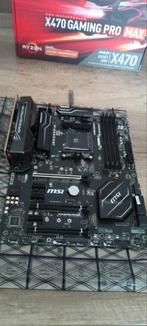 MSI X470 Gaming Pro Max, ATX, Socket AM4, AMD, Zo goed als nieuw