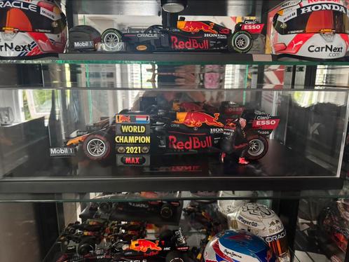 Max verstappen 1:12 abu dhabi 2021 NIEUW, Verzamelen, Automerken, Motoren en Formule 1, Zo goed als nieuw, Formule 1, Ophalen of Verzenden